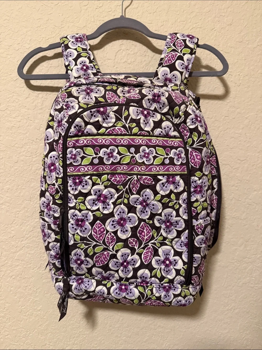 Vera Bradley | Bags | Vera Bradley Purple Floral Quilted 